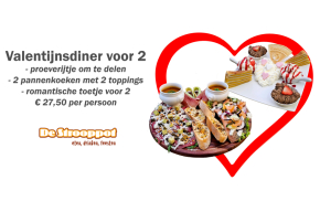 Verras uw Valentijn op 14 februari!